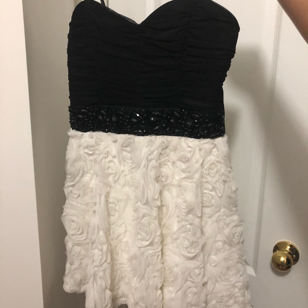 Black And White formal dress